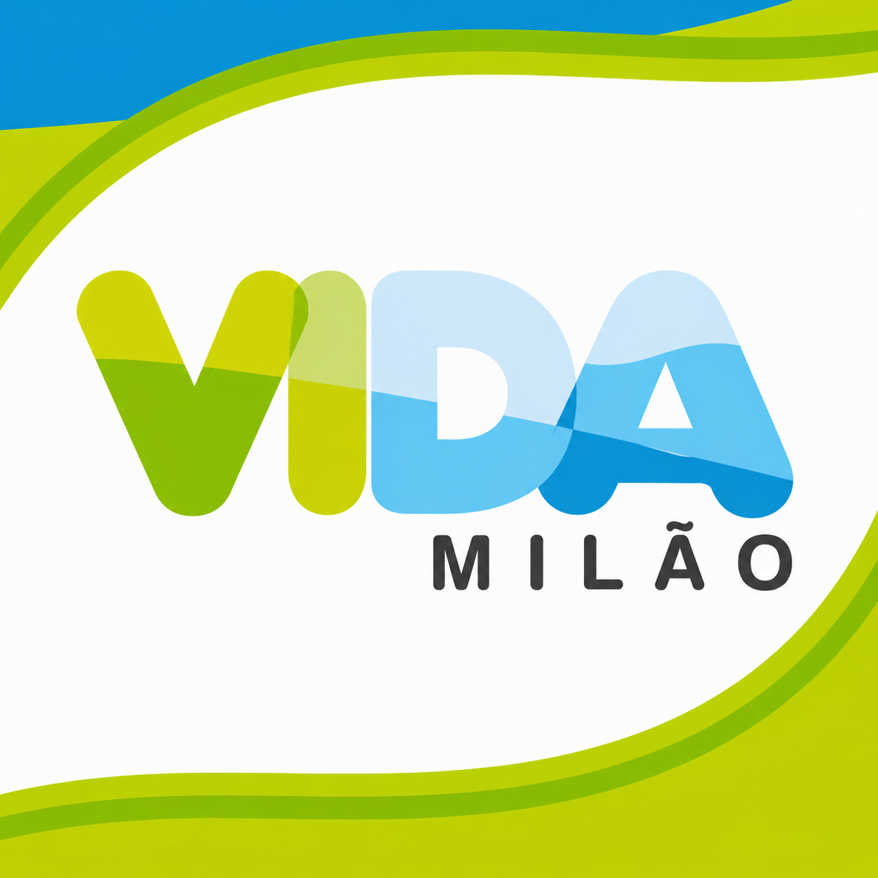 Identidade visual do condomínio Vida Milão